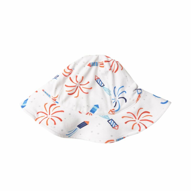 Firecrackers Bamboo Viscose Sunhat from Angel Dear