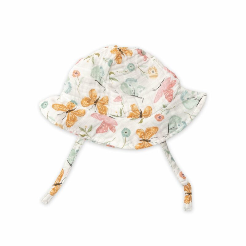 Angel Dear Pretty Butterflies Muslin Sunhat