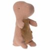 Maileg Gantosaurus in Egg Old Rose Size Small