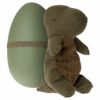 Maileg Gantosaurus in Egg Forrest Green Size Medium