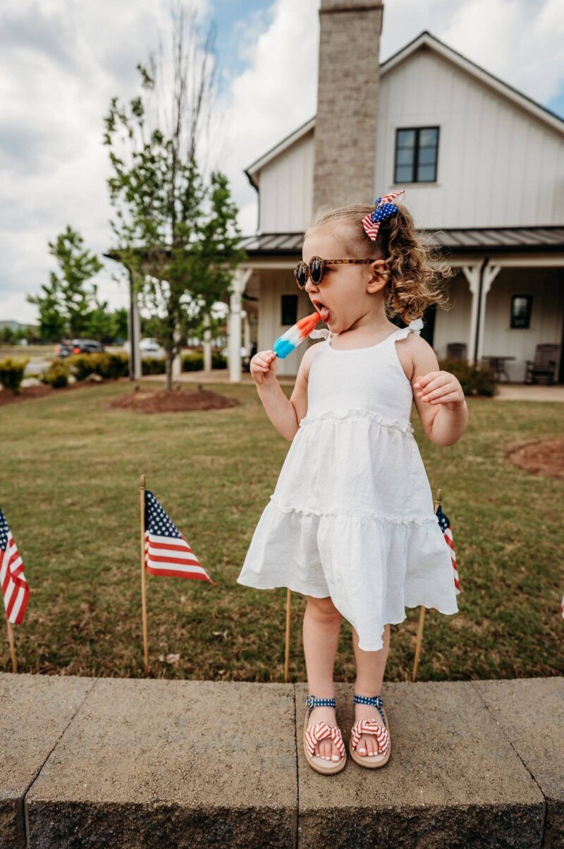 Little Love Bug Company Patriotic Hazel Sandal