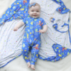 Hanlyn Collective Seas the Day Bamboo Viscose Kids Dulcet Blanket