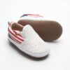 Little Love Bug Company Patriotic Sand Quinn Slip On Shoes