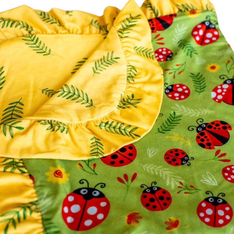 Lady Bugs Double Layered Nani Blanket from Pure Bambinos