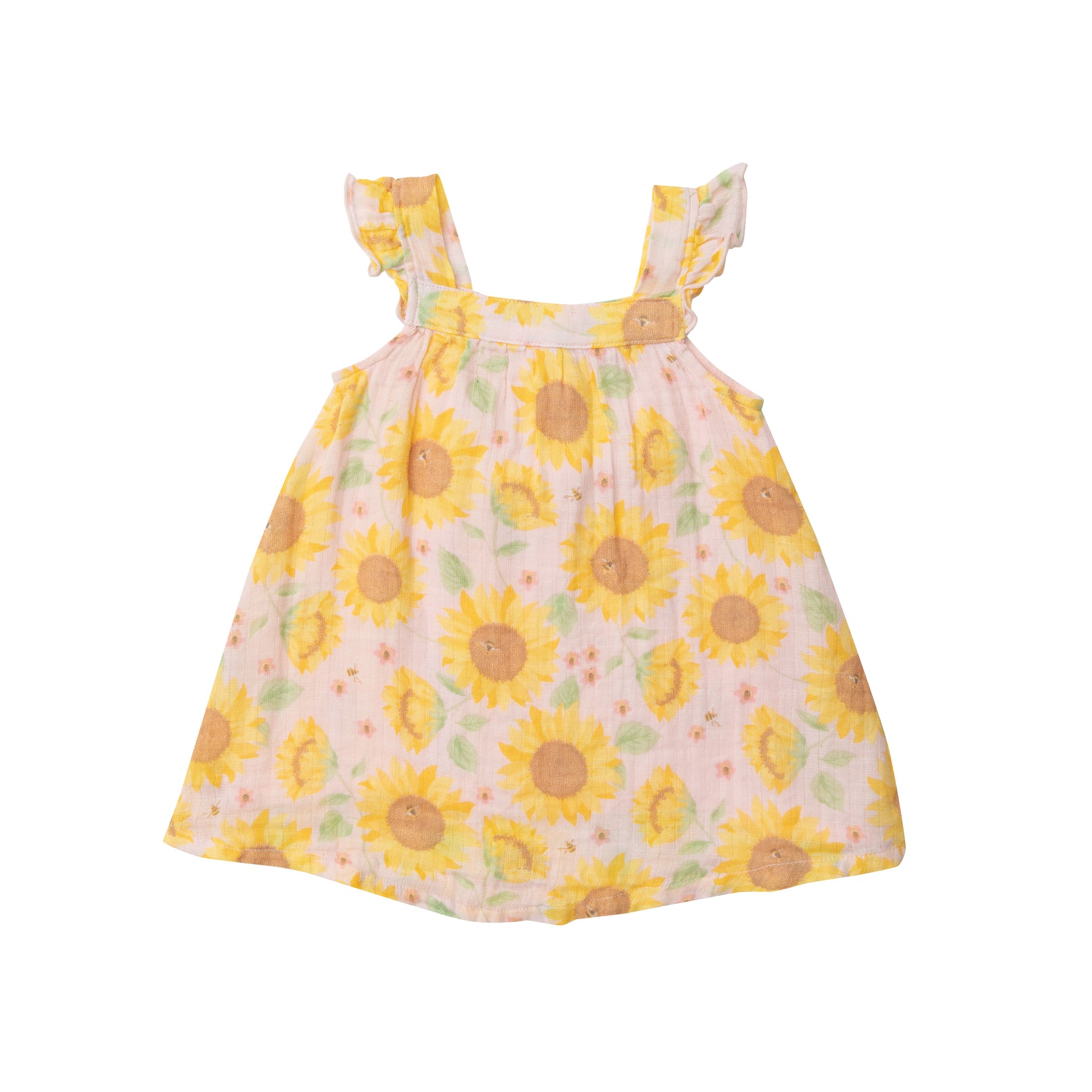 Angel Dear Sunflowers Muslin Sundress