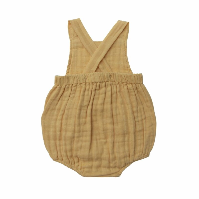 Honey Muslin Retro Sunsuit from Angel Dear