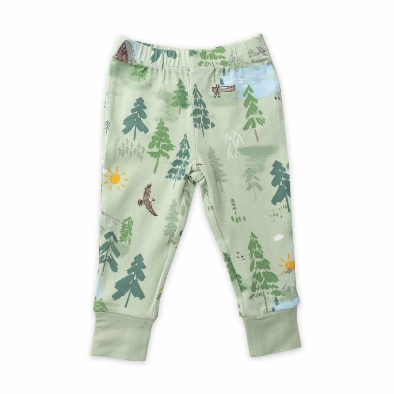 Mountain Cabin Bamboo Viscose Short Sleeve Loungewear Set
