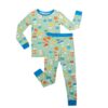 Aqua I Love You A Latte Two-Piece Bamboo Viscose Pajama Set