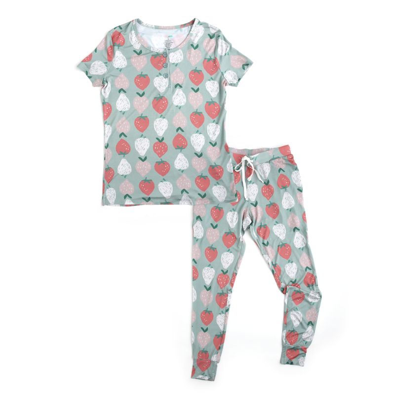 Gigi and Max Monroe Bamboo Viscose Mom Loungewear Set