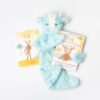 Slumberkins Powder Blue Yak Snuggler Self Acceptance Board Book Bundle