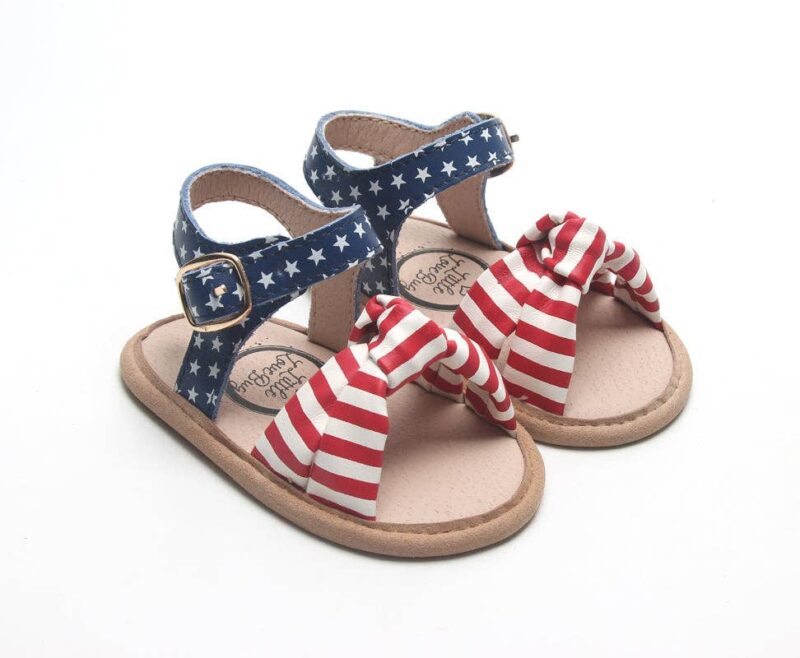 Little Love Bug Company Patriotic Hazel Sandal