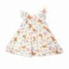 Angel Dear Pretty Butterflies Muslin Ruffle Sundress