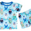 Birdie Bean Baker Bamboo Viscose Short Sleeve and Shorts Pajama Set
