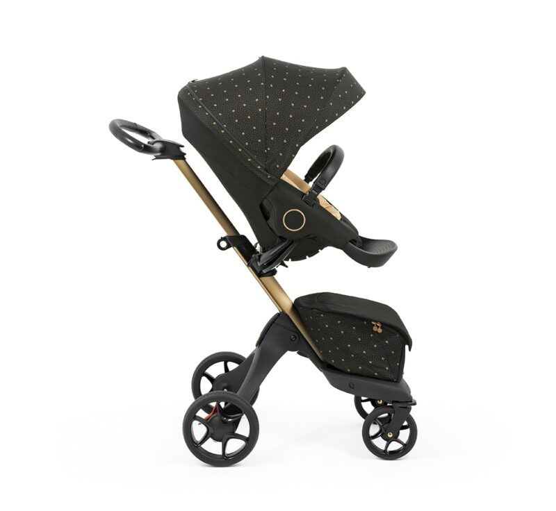 Black and Gold Xplory X Stroller