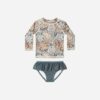 Rylee + Cru Flower Field Rashguard Set