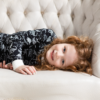 Midnight Dino Two-Piece Bamboo Viscose Pajama Set from Peregrine Kidswear