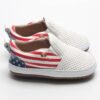 Little Love Bug Company Patriotic Sand Quinn Slip On Shoes