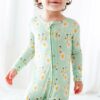 Dream Jamms Born to Bloom Bamboo Viscose Convertible Footie