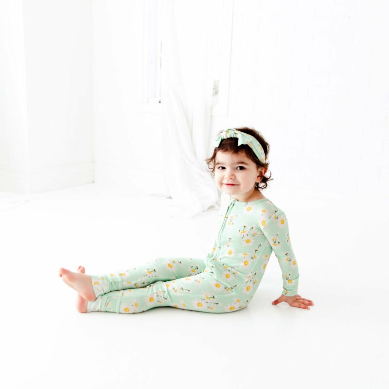 Dream Jamms Born to Bloom Bamboo Viscose Convertible Footie