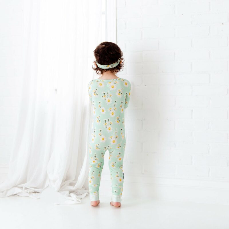 Dream Jamms Born to Bloom Bamboo Viscose Convertible Footie