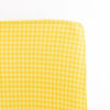 Dream Jamms Sunshine Gingham Bamboo Viscose Crib Sheet