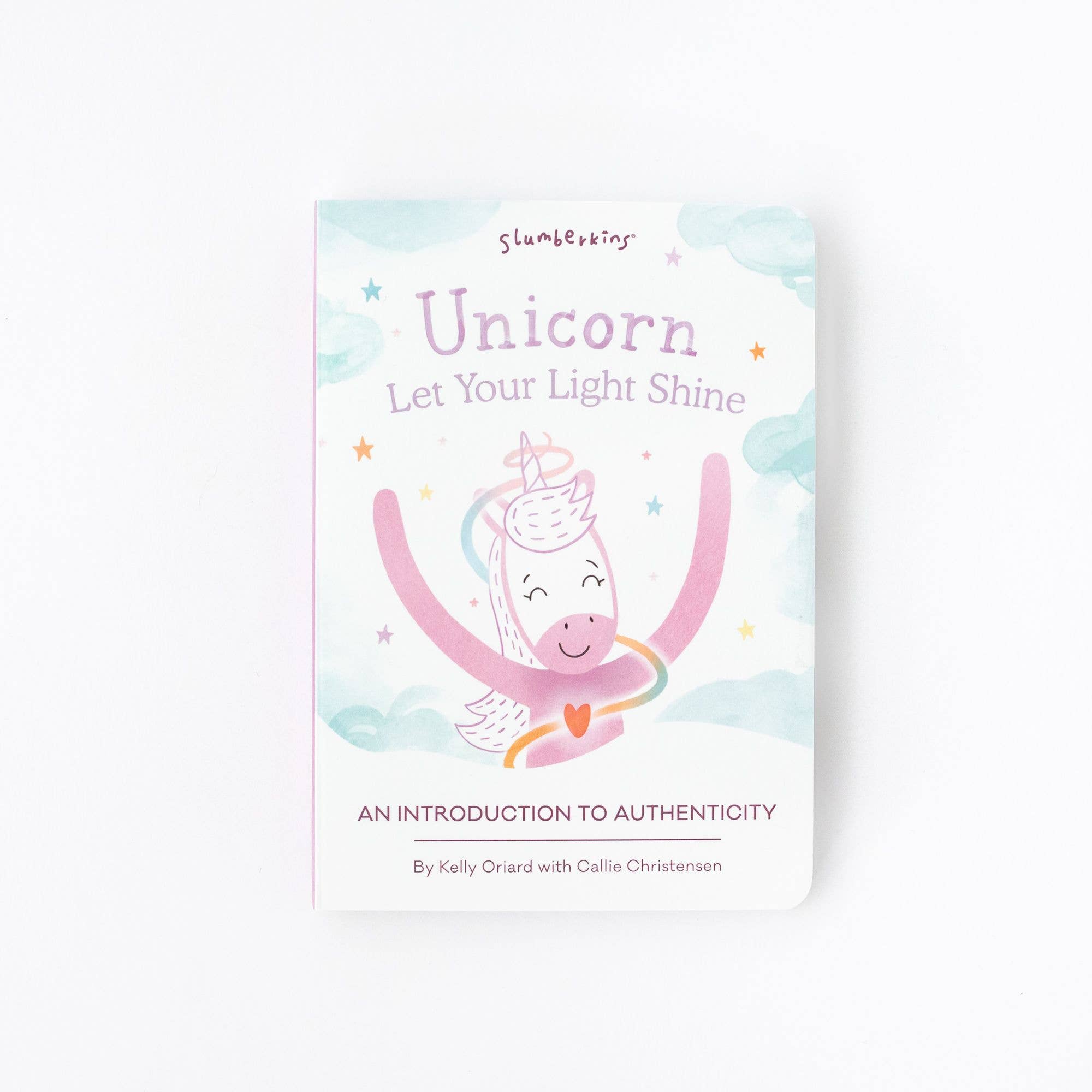Slumberkins Unicorn Let Your Light Shine Board Book