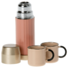 Maileg Thermos and Cups in Soft Coral