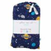 Peaceful Planets Bamboo Viscose Pillowcase Set from macaron + me
