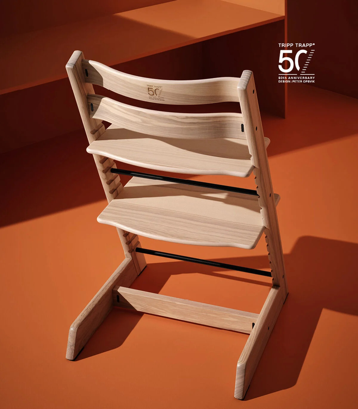 Stokke Tripp Trapp 50th Anniversary Limited Edition High Chair in Ash Wood