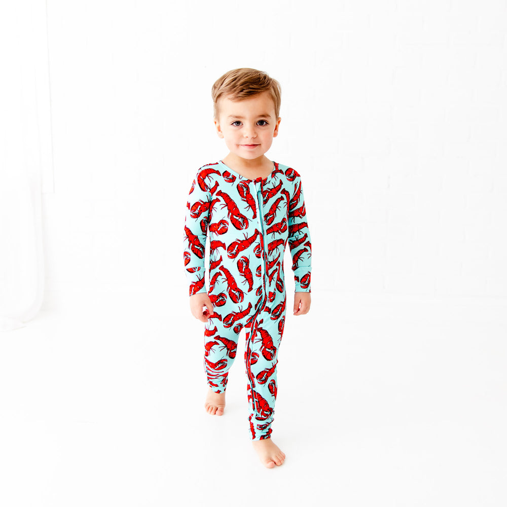 Dream Jamms What's Crackin Bamboo Viscose Convertible Footie
