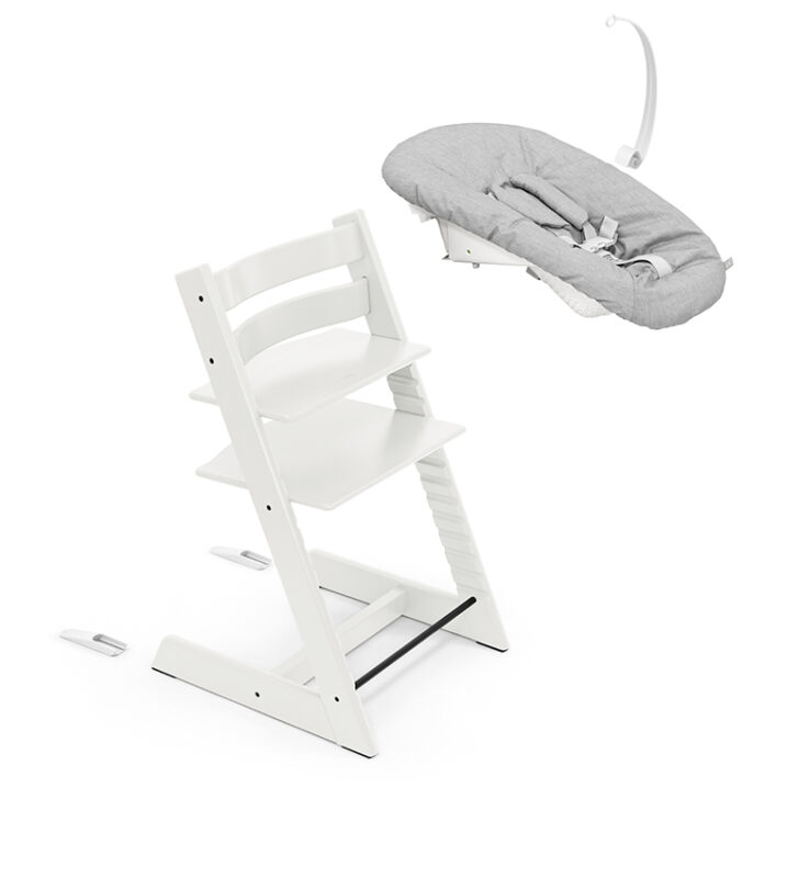 Stokke Tripp Trapp High Chair With Baby Set - 50th Anniversary Ash