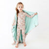 When Pigs Fly Two-Piece Bamboo Viscose Pajama Set available at Blossom