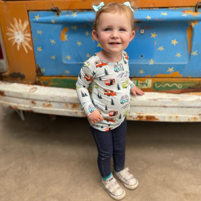 RV There Yet? Bamboo Viscose Kid's Loungies from Hanlyn Collective