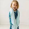 Surf's Up Triple-Layer Bamboo Viscose Large Cloud Blanket from Little Sleepies
