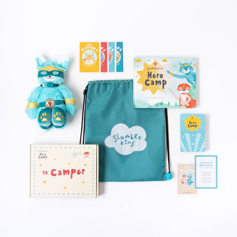 Lynx Kin Hero Camp Superhero Bundle from Slumberkins