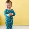 Surf's Up Two-Piece Bamboo Viscose Pajama Set from Little Sleepies