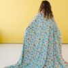 Pool Party Triple-Layer Bamboo Viscose Large Cloud Blanket from Little Sleepies