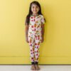 Little Sleepies Fast Foodie Two-Piece Short Sleeve Bamboo Viscose Pajama Set