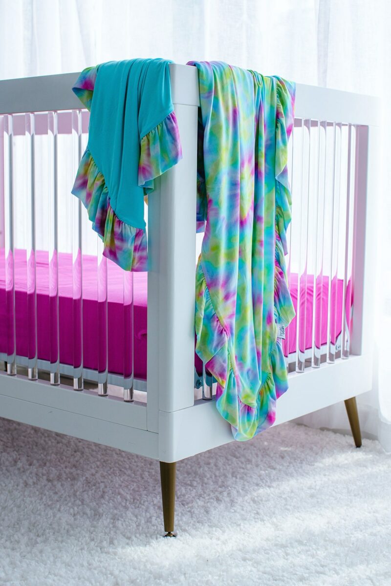 Isla Bamboo Viscose Toddler Birdie Blanket from Birdie Bean