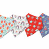 Copper Pearl Liberty Baby Bandana Bib Set 4-Pack