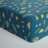 Little Sleepies Surf's Up Bamboo Viscose Fitted Crib Sheet