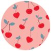 Cherry on Top Bamboo Viscose Bandana Bib from Little Sleepies