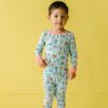 Pool Party Two-Piece Bamboo Viscose Pajama Set Pool Party Two-Piece Bamboo Viscose Pajama Set