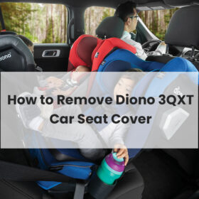 How to Remove and Install a Diono 3QXT Car Seat Cover