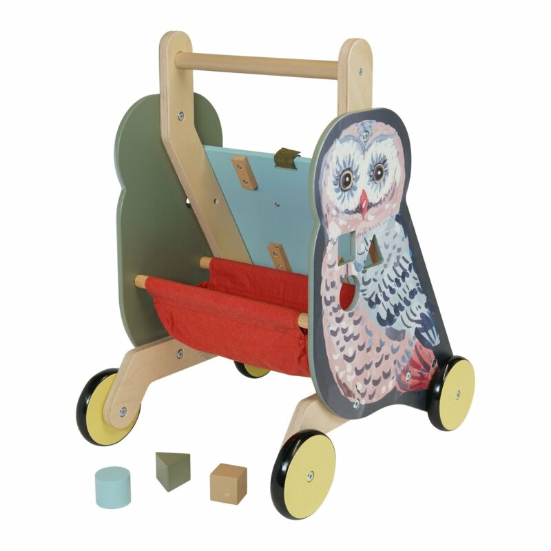 Wildwoods Owl Push Cart made by Manhattan Toy Wildwoods Owl Push Cart made by Manhattan Toy