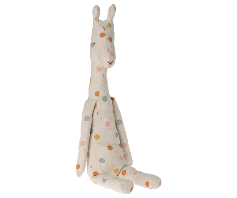 Maileg Safari Friends Medium Giraffe Polka Dots