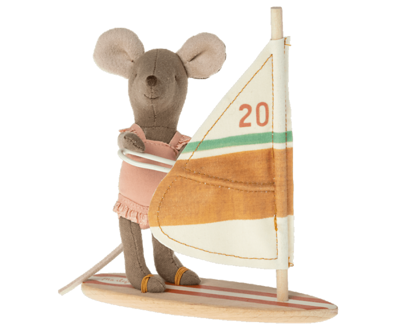 Maileg Surfer Little Sister Beach Mice