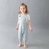 Kyte BABY Bamboo Jersey Overall in Fog