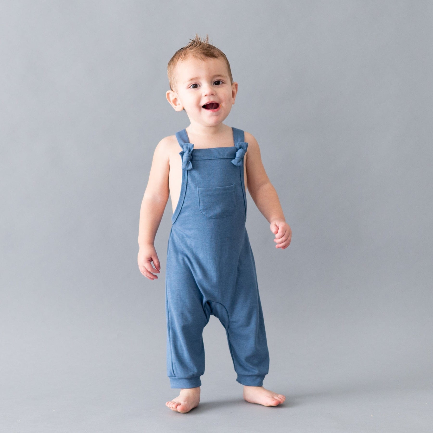 Kyte Baby Bamboo Jersey Bubble Overall in Robin – Blossom