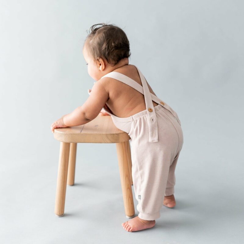 Bamboo Jersey Overall in Sunset from Kyte BABY